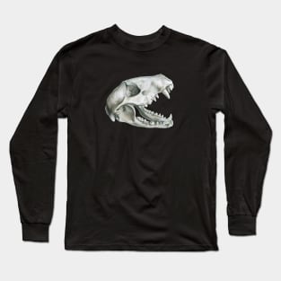 Raccoon Skull Long Sleeve T-Shirt